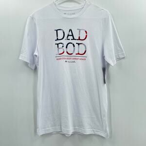 Travis Mathew Men’s 100% Pima Cotton “Dad Bod”‎ Tee Shirt, NWT, Sz. S **READ**